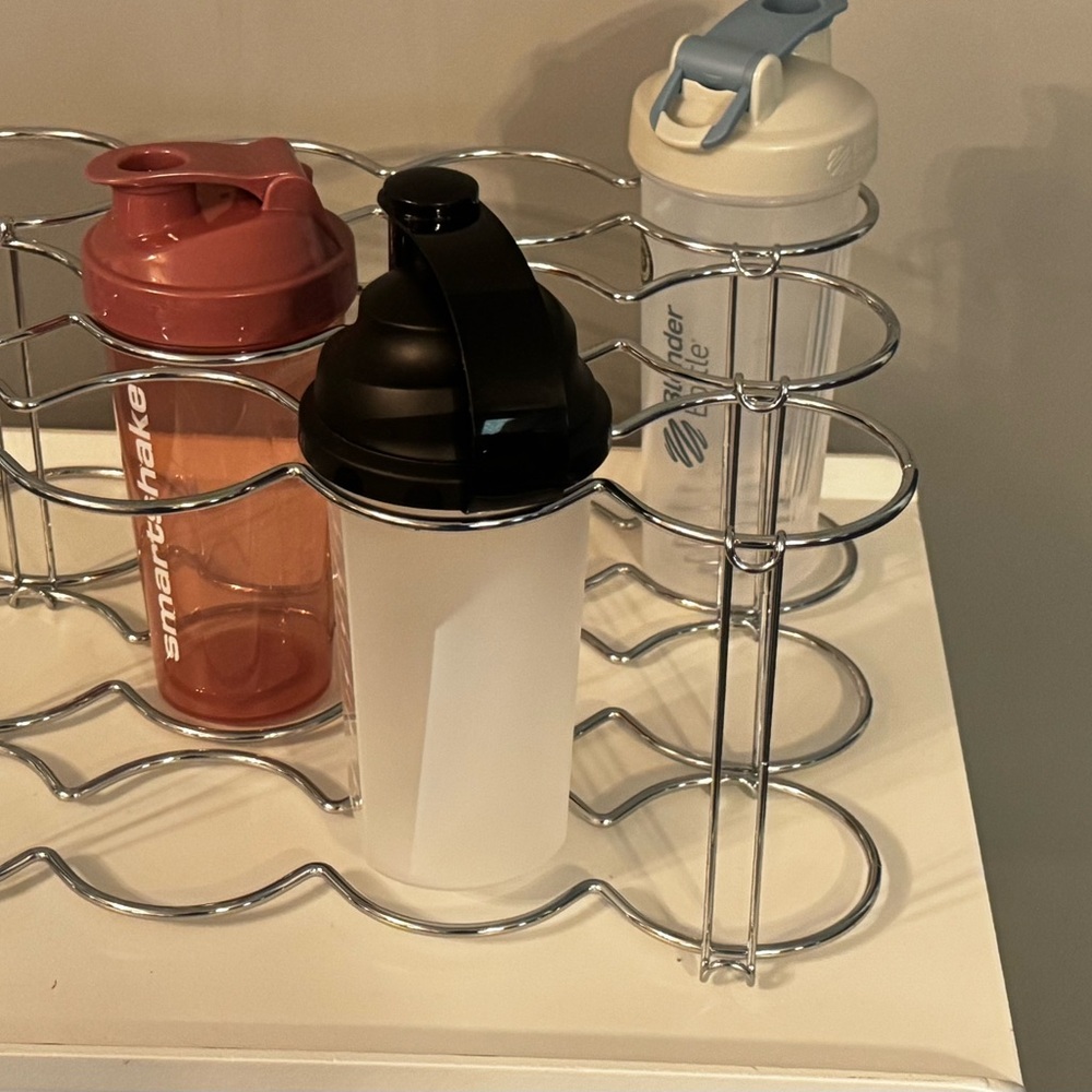 Silver Metal Wine Rack - Picture 4 of 4